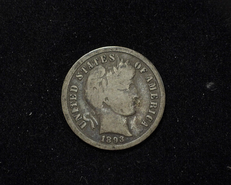 1893 Barber Dime G - US Coin