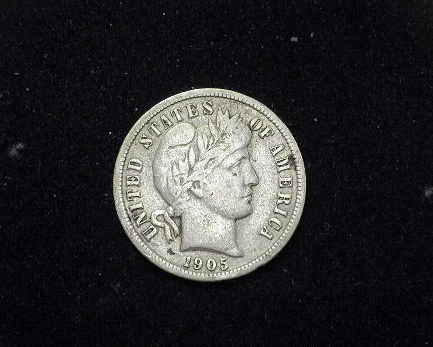 1905 Barber Dime F - US Coin