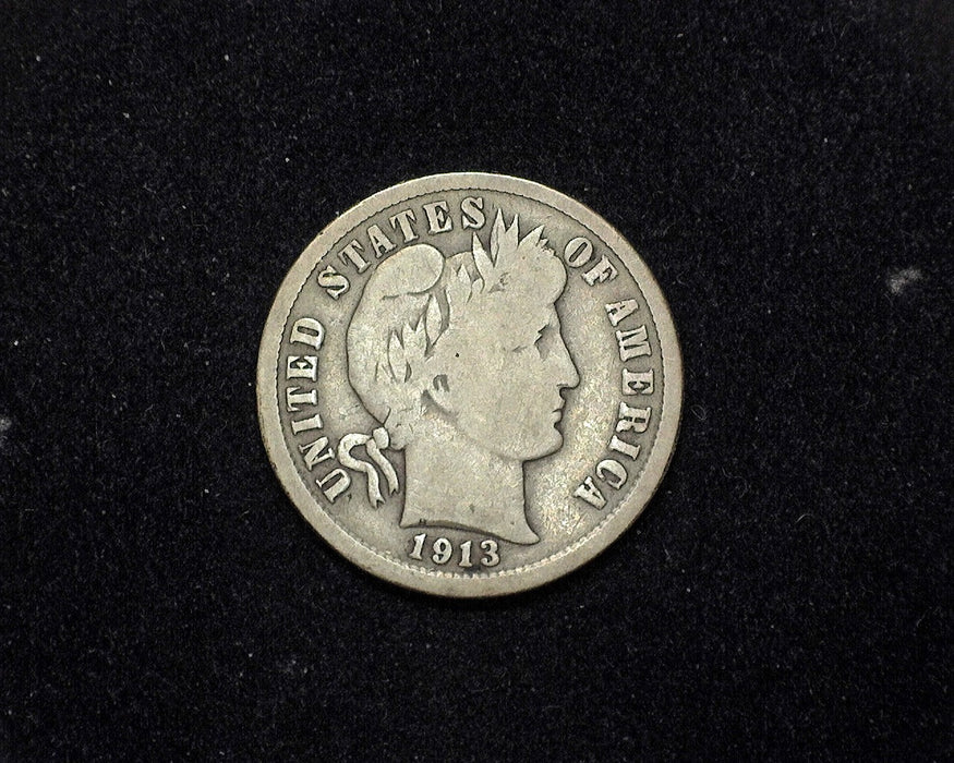 1913 S Barber Dime VG - US Coin