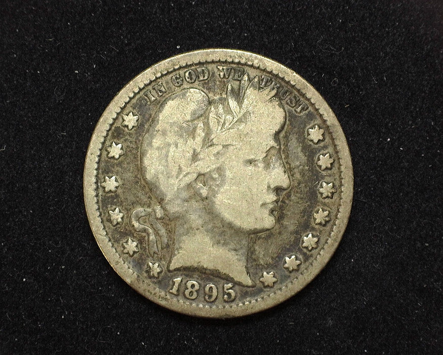 1895 Barber Quarter VG - US Coin