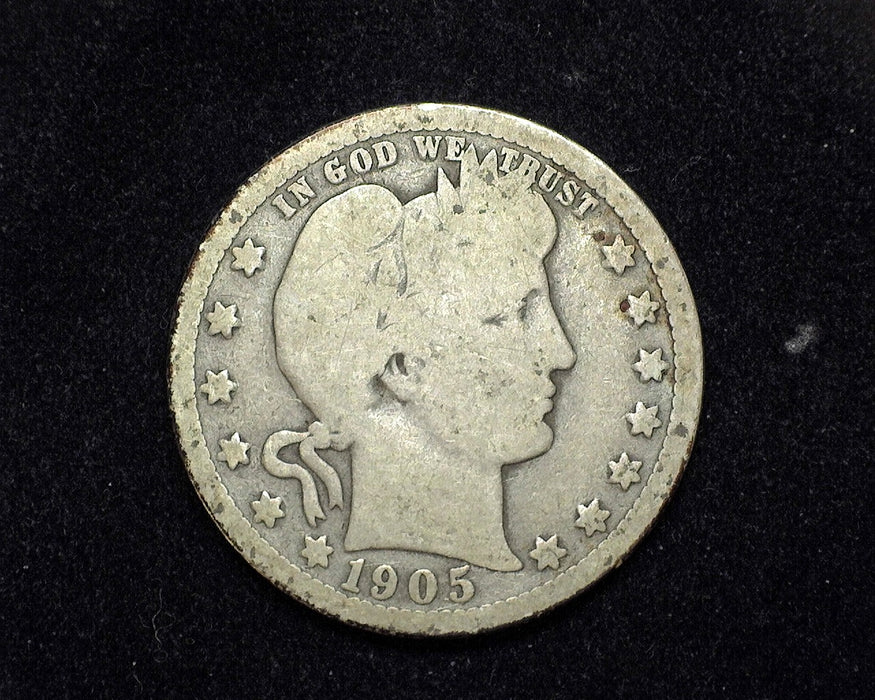 1905 Barber Quarter G - US Coin