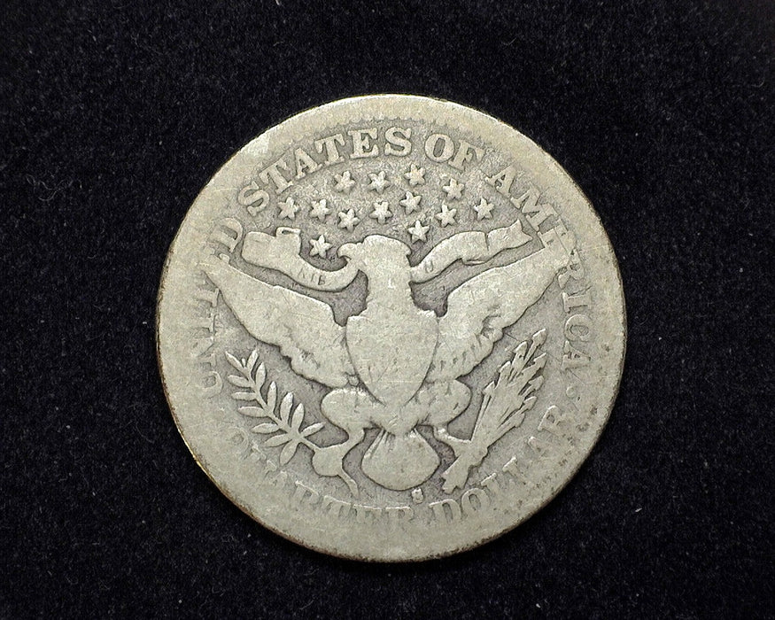 1908 S Barber Quarter G - US Coin