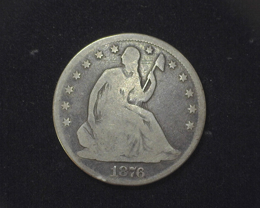 1876 Liberty Seated Half Dollar G - US Coin