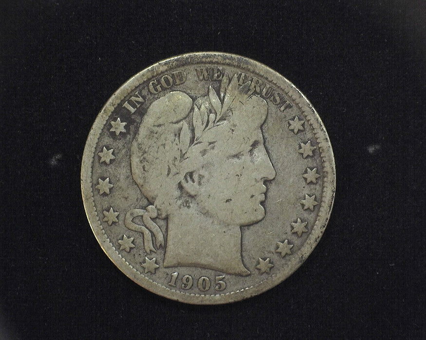 1905 Barber Half Dollar VG - US Coin