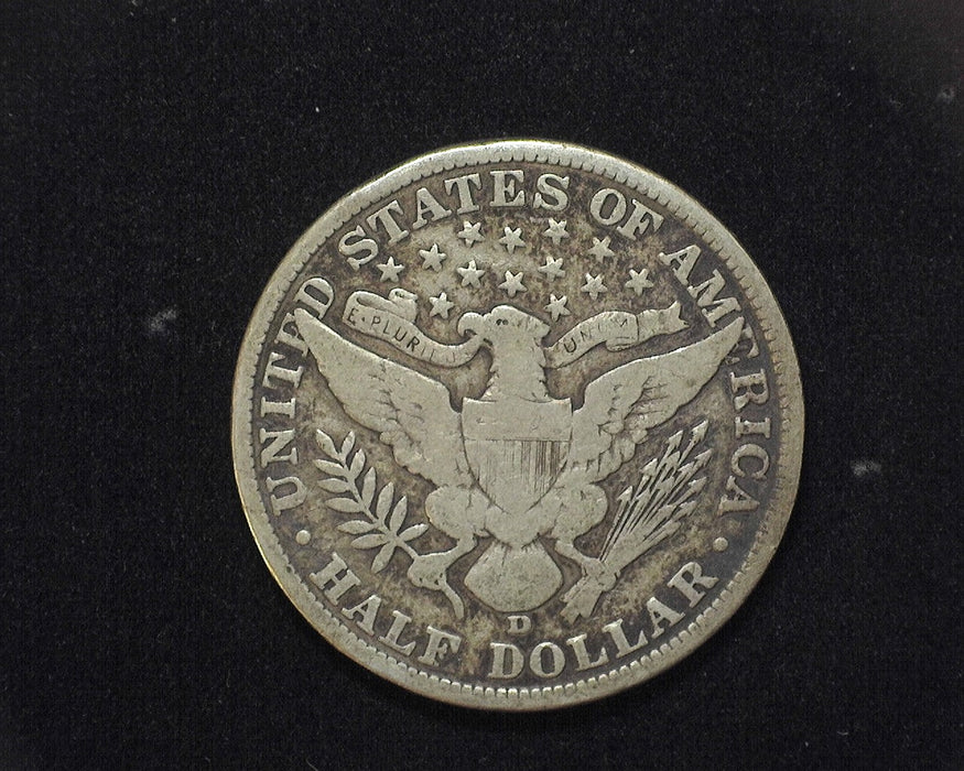 1906 D Barber Half Dollar VG - US Coin