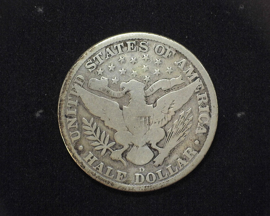 1912 D Barber Half Dollar VG - US Coin