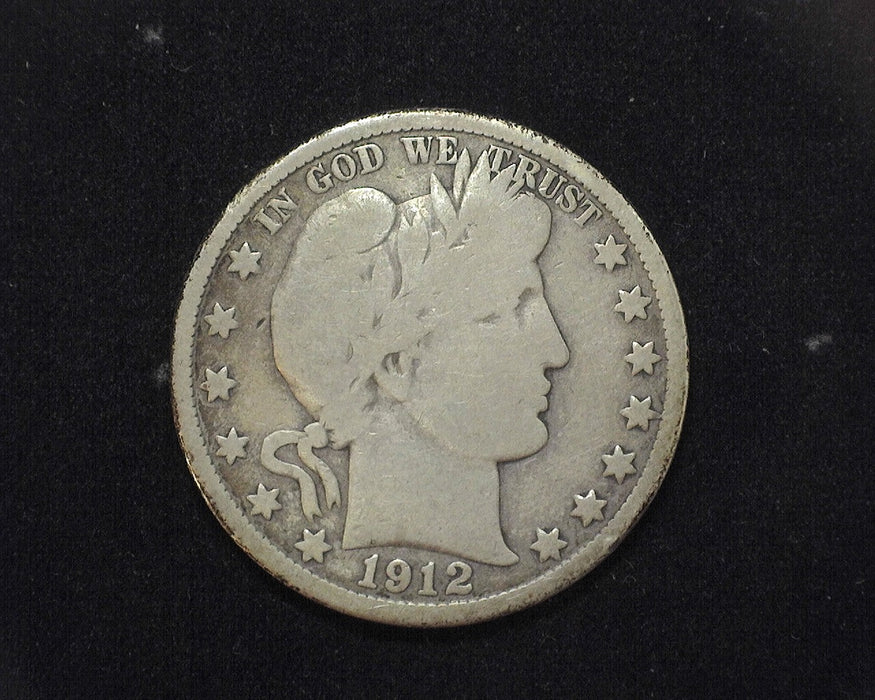 1912 D Barber Half Dollar VG - US Coin