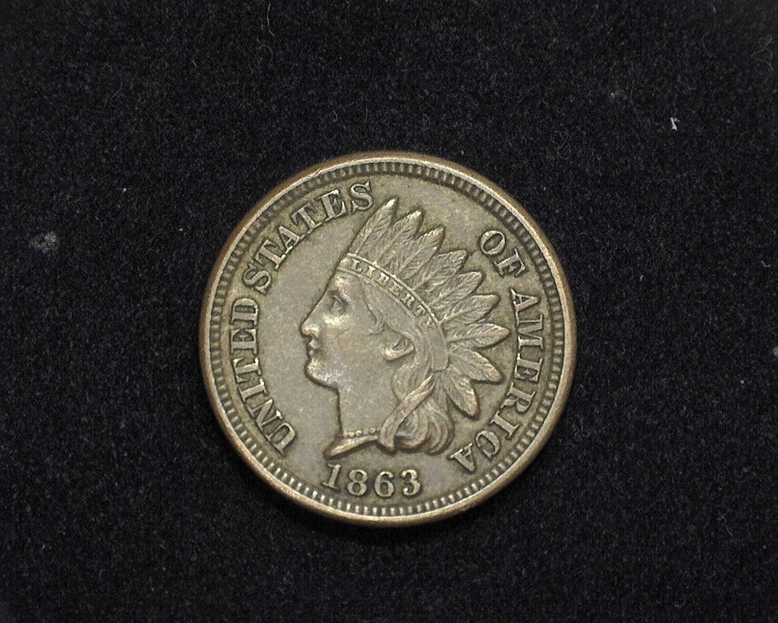 1863 Indian Head Penny/Cent XF - US Coin