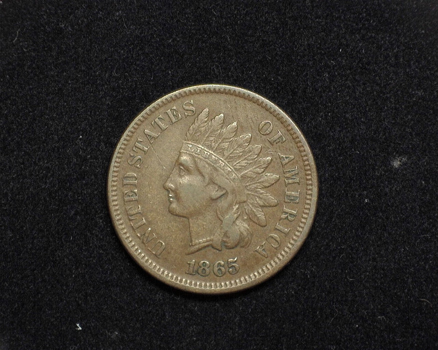 1865 Indian Head Penny/Cent VF - US Coin