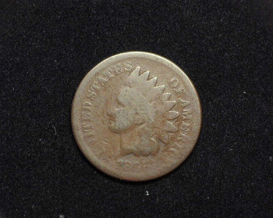 1866 Indian Head Penny/Cent AG - US Coin