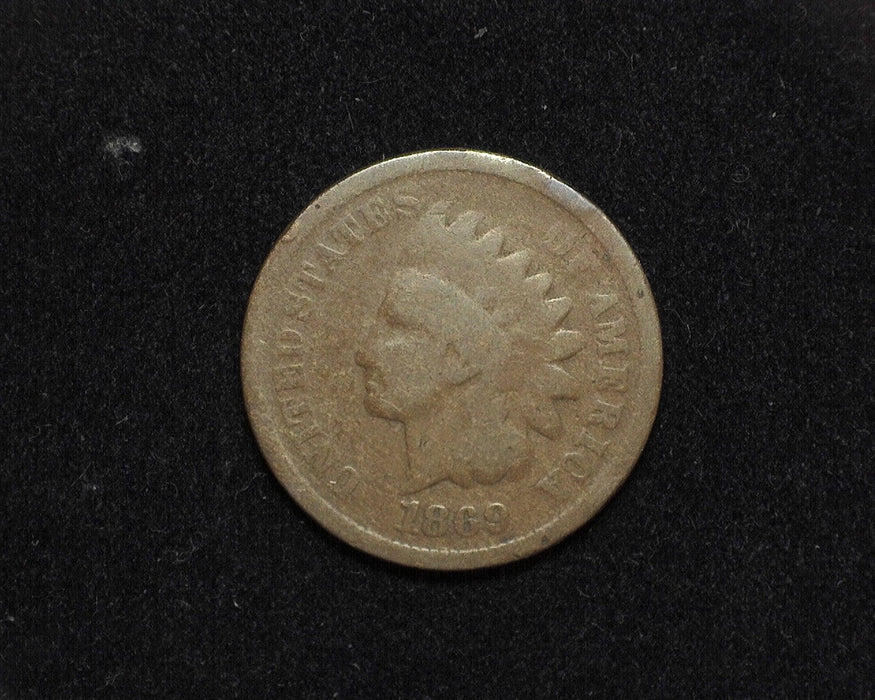 1869 Indian Head Penny/Cent G - US Coin