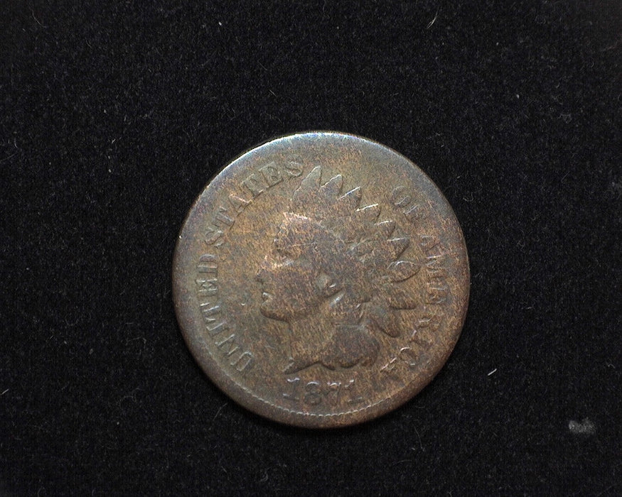 1871 Indian Head Penny/Cent G - US Coin