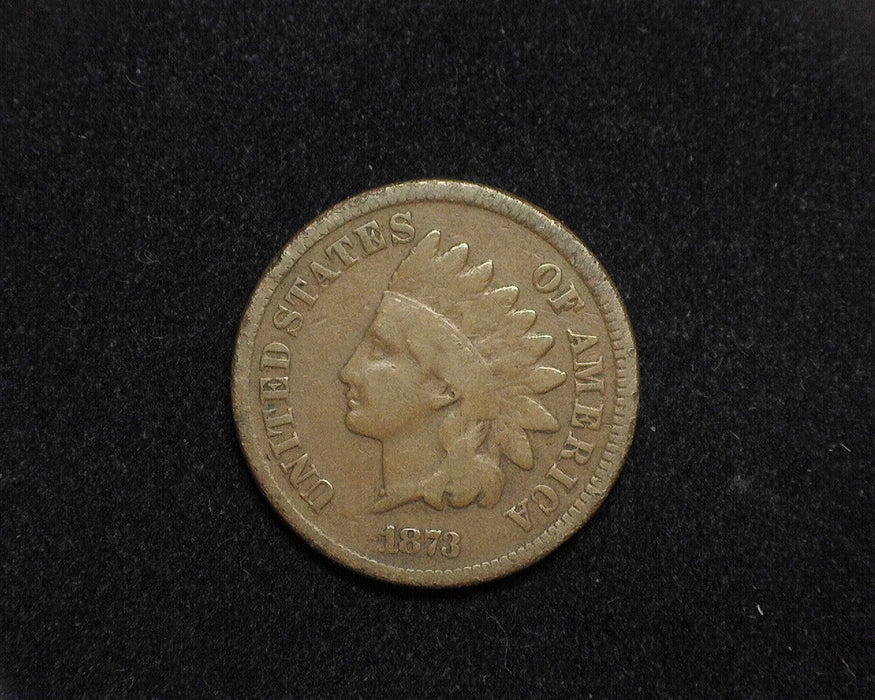 1873 Indian Head Penny/Cent VG - US Coin