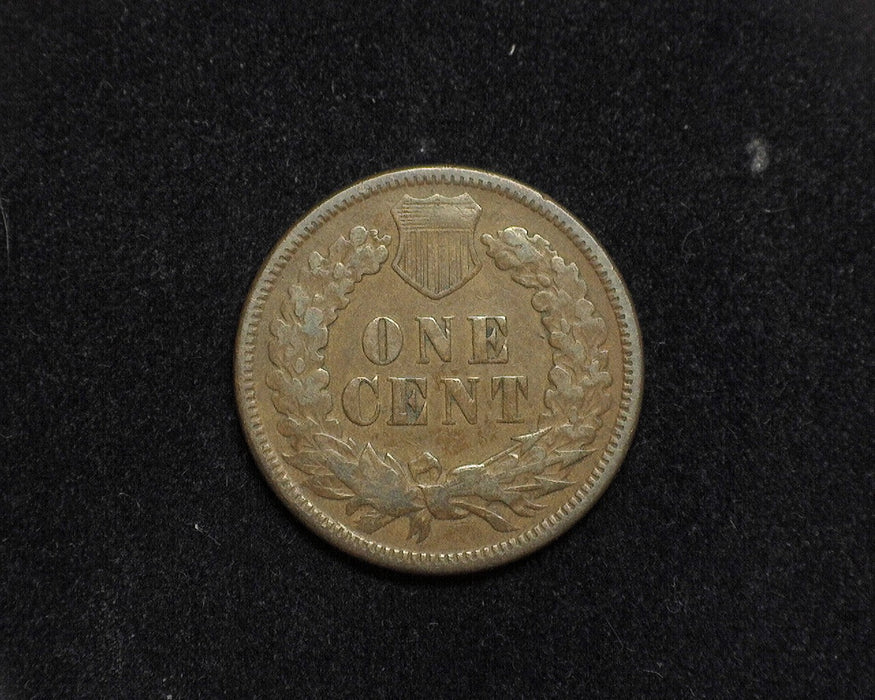 1874 Indian Head Penny/Cent F - US Coin