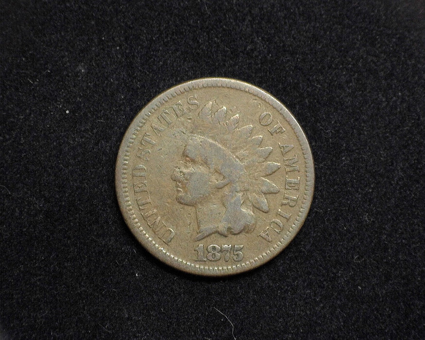 1875 Indian Head Penny/Cent G - US Coin