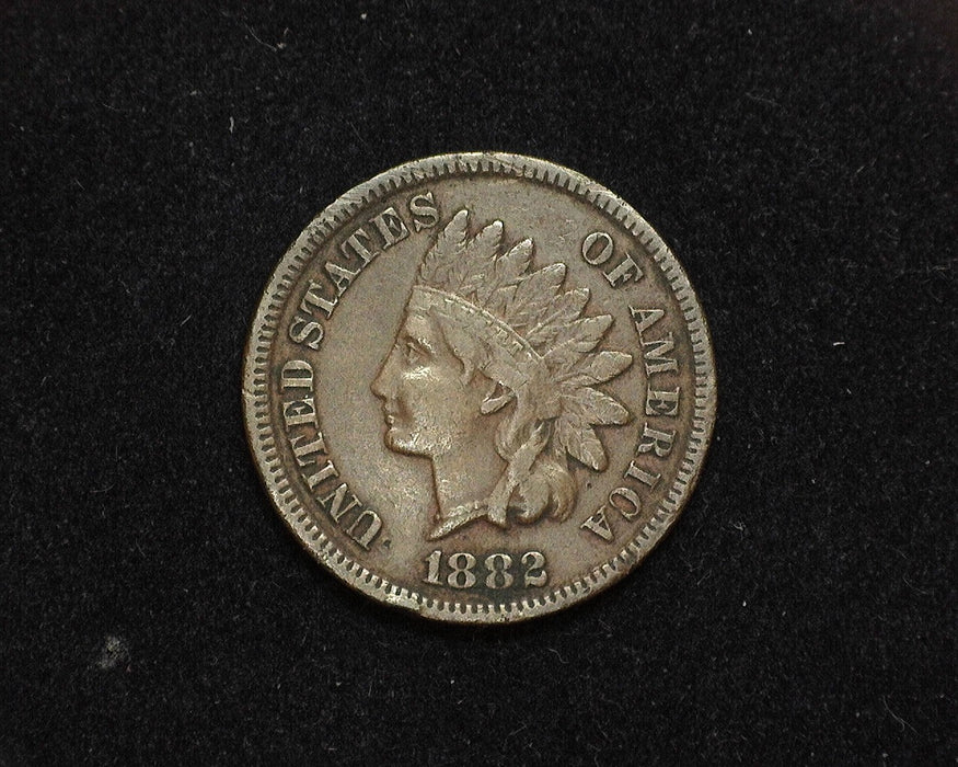 1882 Indian Head Penny/Cent F - US Coin