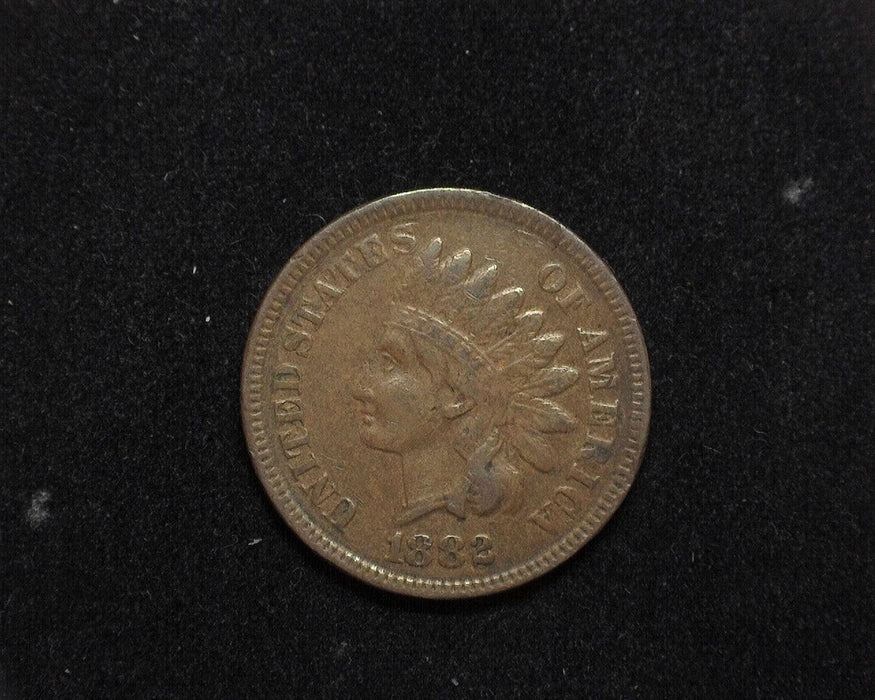 1882 Indian Head Penny/Cent F - US Coin