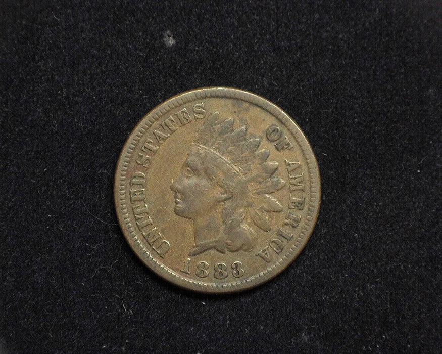 1883 Indian Head Penny/Cent F - US Coin