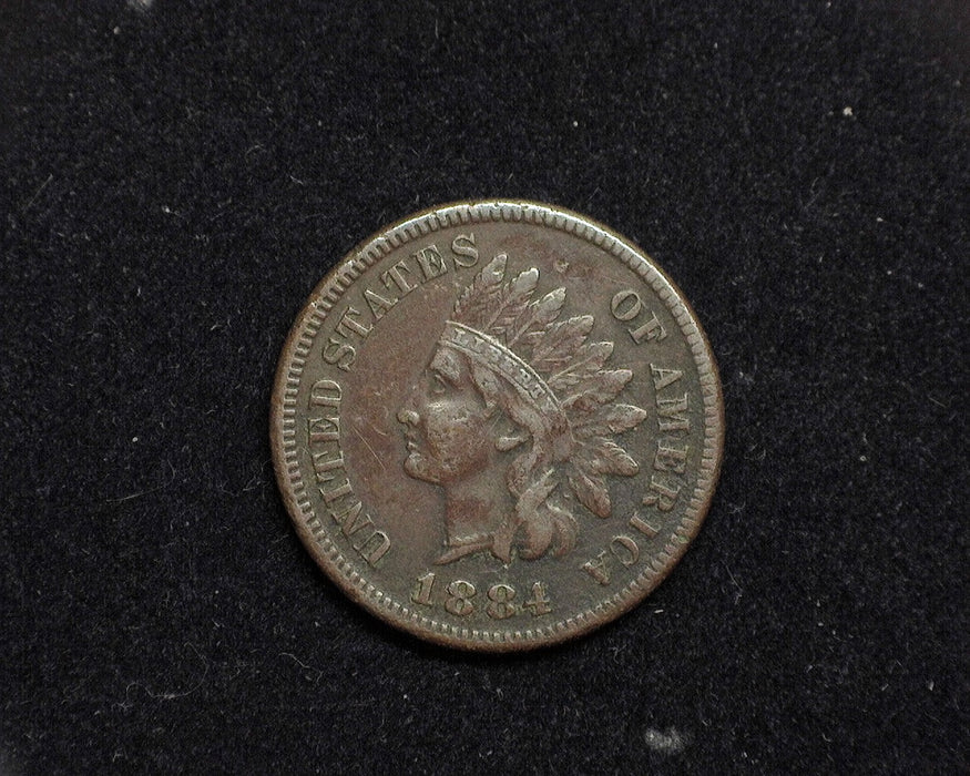 1884 Indian Head Penny/Cent VF - US Coin