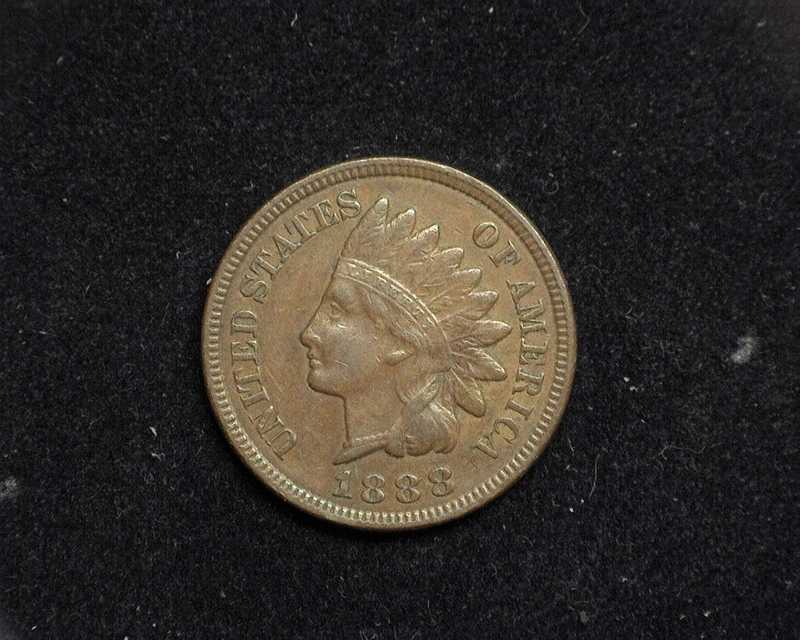 1888 Indian Head Penny/Cent Vf/Xf - US Coin