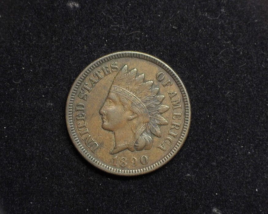 1890 Indian Head Penny/Cent XF - US Coin