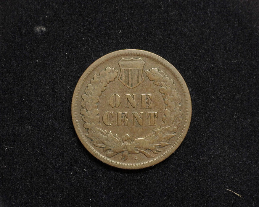 1908 S Indian Head Penny/Cent F - US Coin