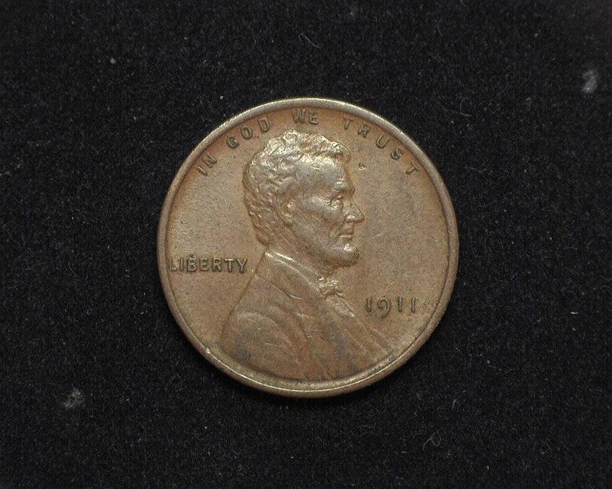 1911 Lincoln Wheat Penny/Cent XF - US Coin