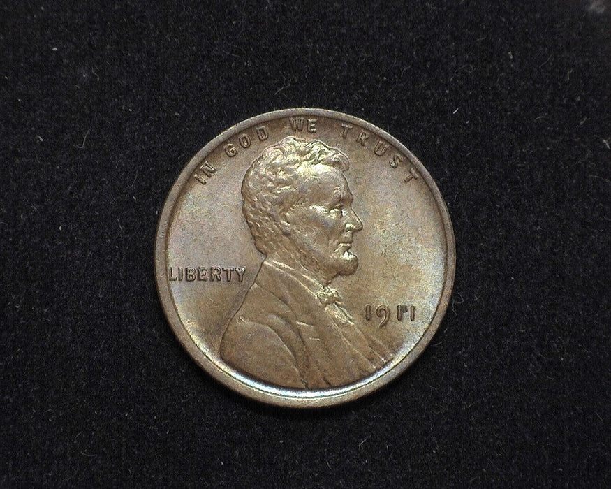 1911 Lincoln Wheat Penny/Cent AU - US Coin