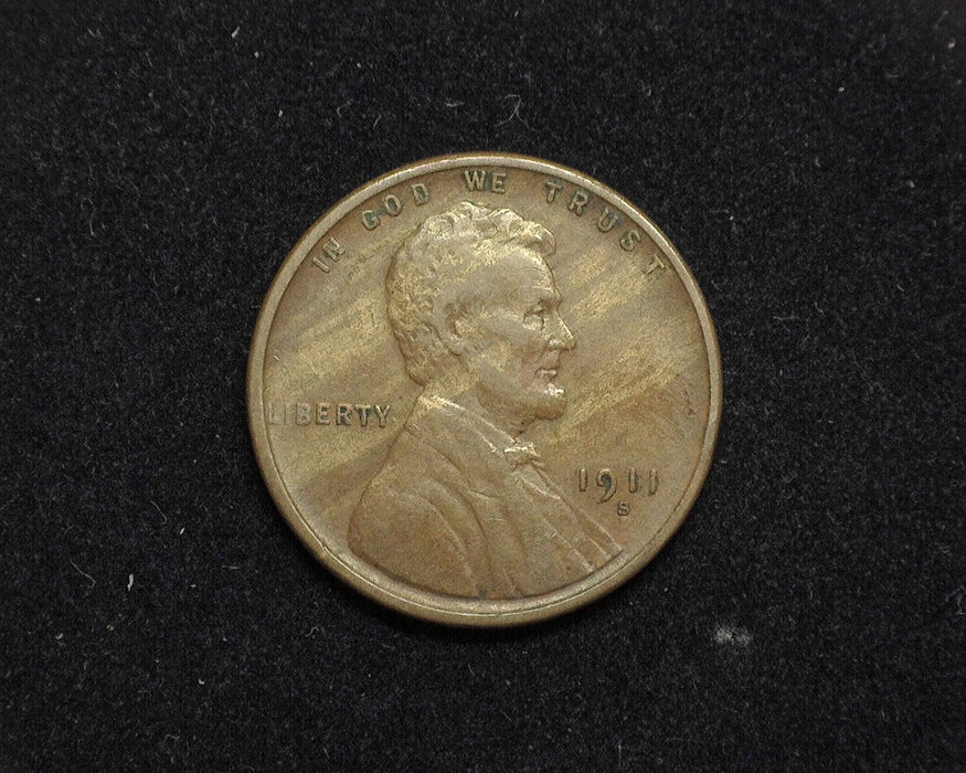 1911 S Lincoln Wheat Penny/Cent VF - US Coin