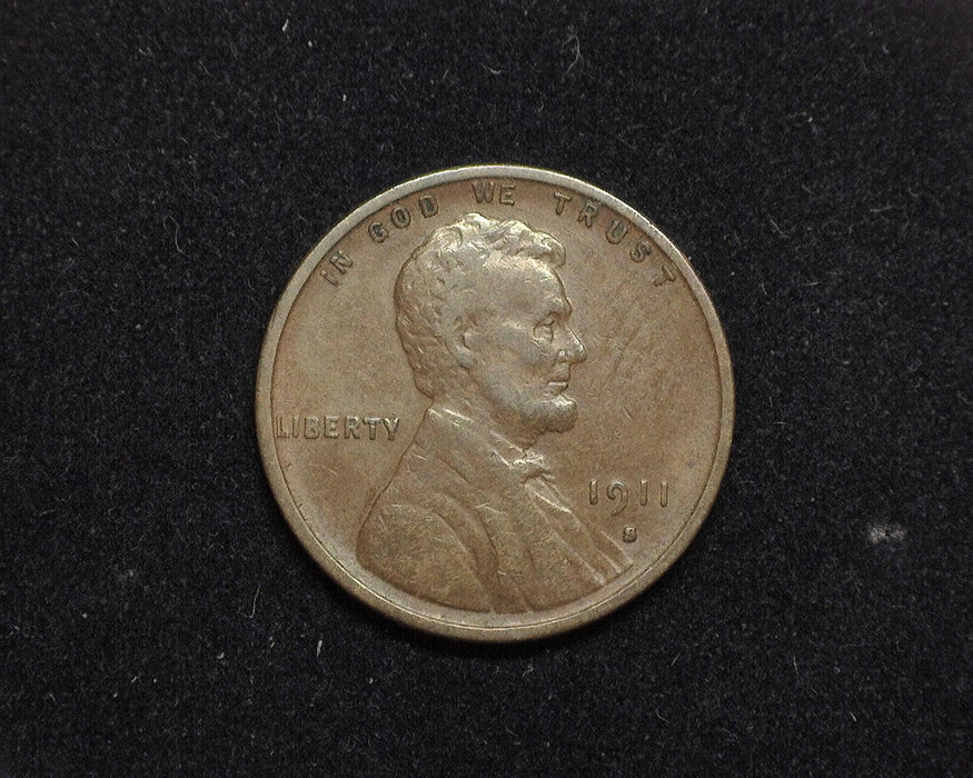 1911 S Lincoln Wheat Penny/Cent VF - US Coin