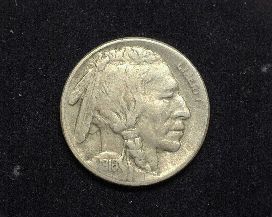 1916 D Buffalo Nickel F - US Coin