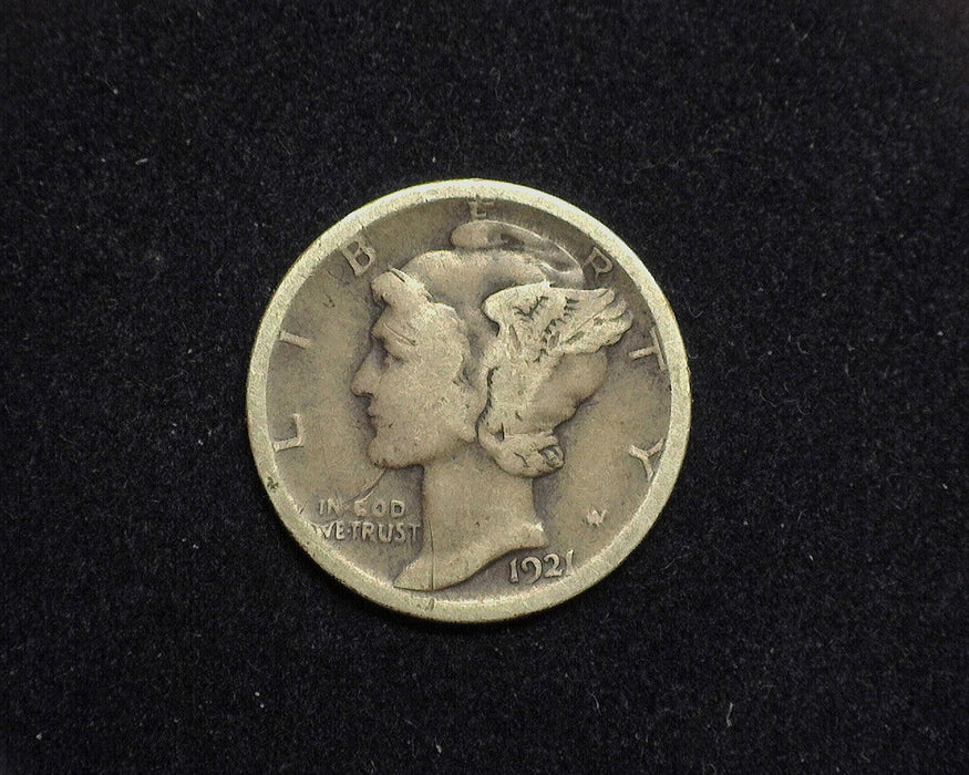 1921 Mercury Dime G - US Coin