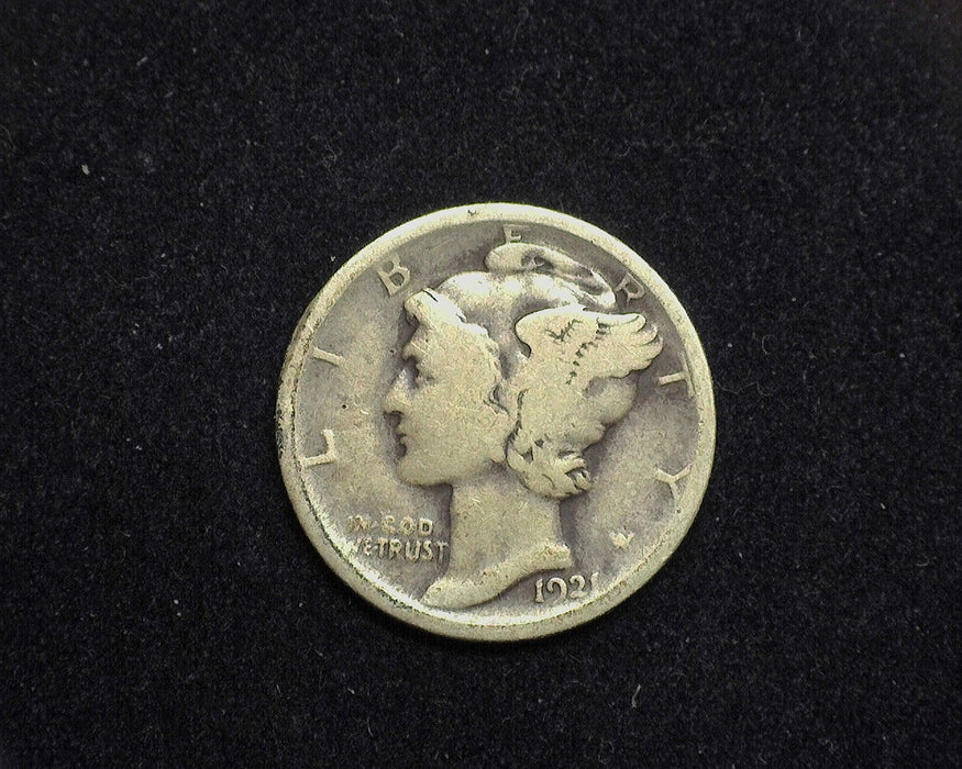 1921 Mercury Dime VG - US Coin