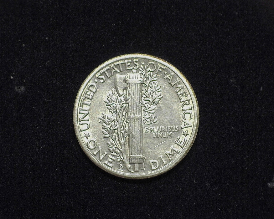 1934 D Mercury Dime AU - US Coin