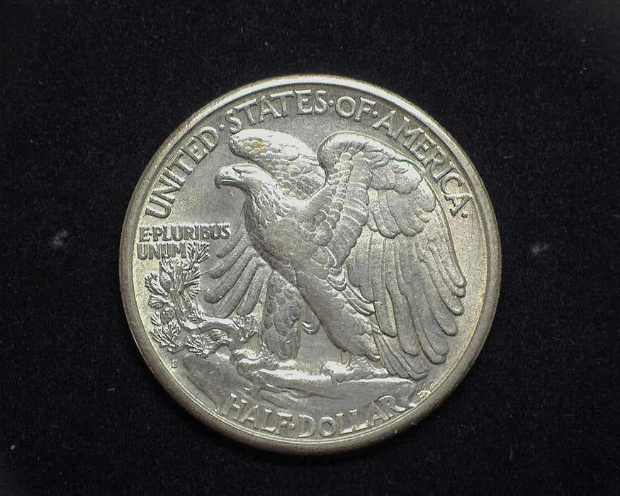 1918 S Liberty Walking Half Dollar AU Cleaned - US Coin