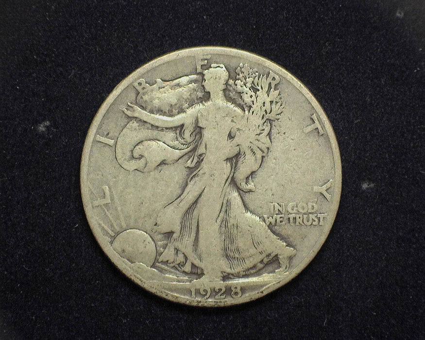 1928 S Liberty Walking Half Dollar VG - US Coin