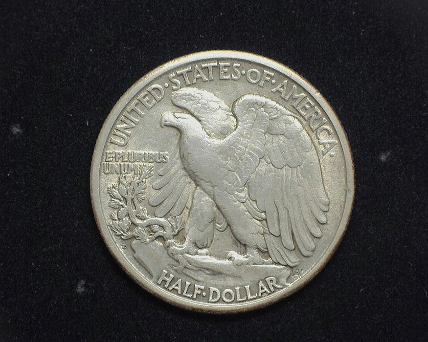 1929 D Liberty Walking Half Dollar VF - US Coin