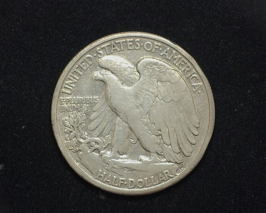 1929 S Liberty Walking Half Dollar F - US Coin