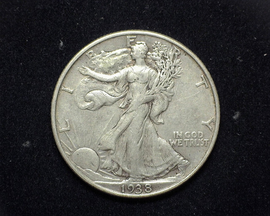 1938 Liberty Walking Half Dollar VF - US Coin