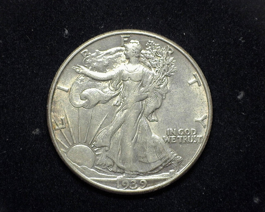 1939 D Liberty Walking Half Dollar XF/AU - US Coin