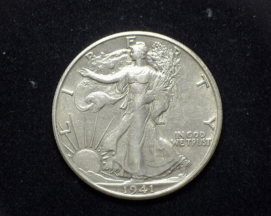 1941 S Liberty Walking Half Dollar AU - US Coin