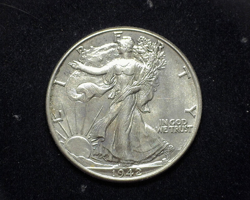 1942 Liberty Walking Half Dollar BU - US Coin