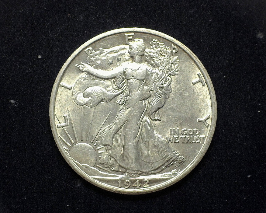 1942 S Liberty Walking Half Dollar BU - US Coin