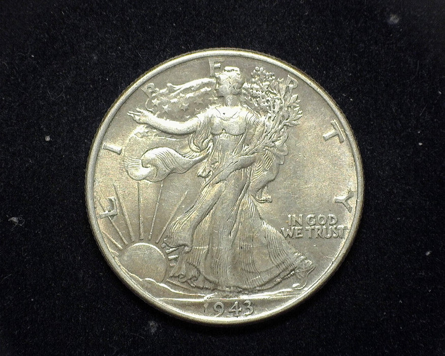 1943 Liberty Walking Half Dollar AU - US Coin