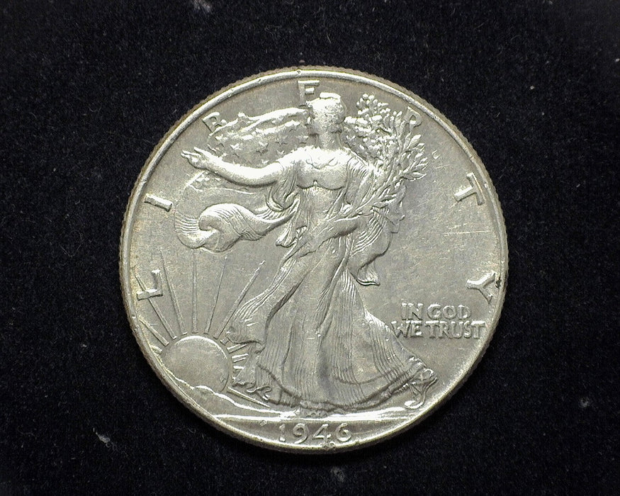 1946 Liberty Walking Half Dollar Unc - US Coin