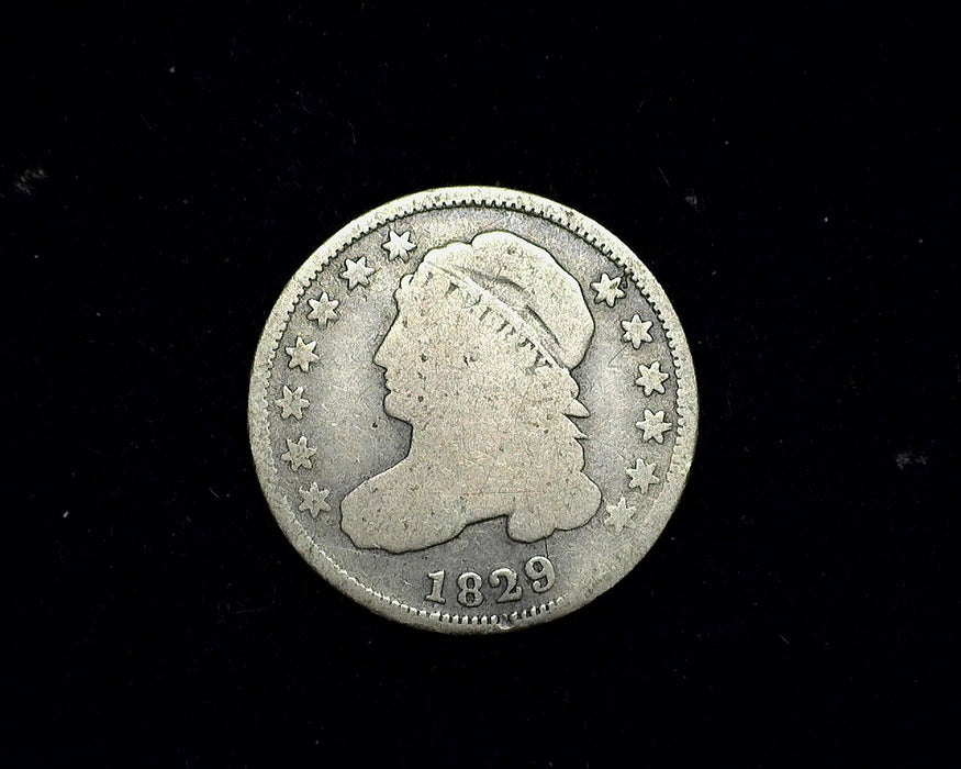 1829 Capped Bust Dime AG/G - US Coin