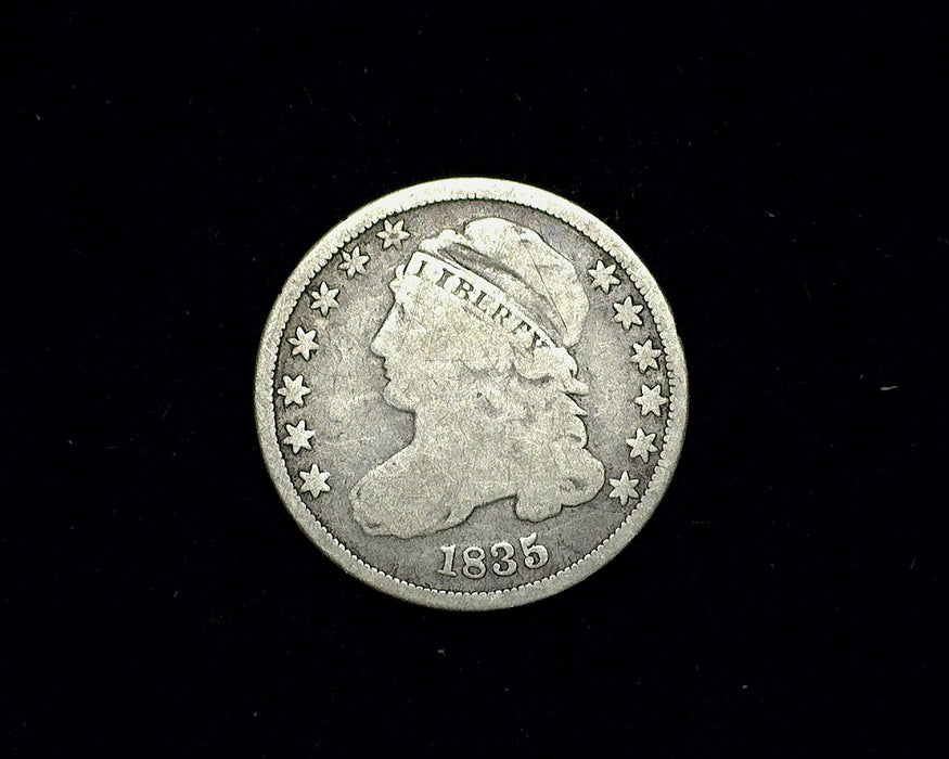 1835 Capped Bust Dime VG - US Coin