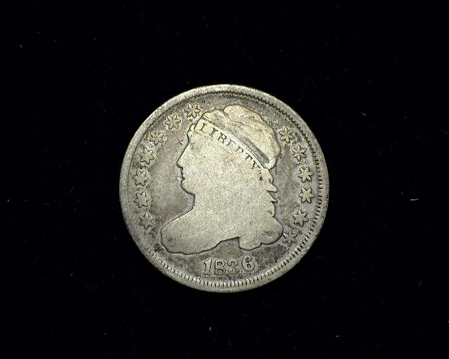 1836 Capped Bust Dime VG/F - US Coin