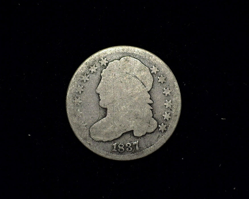 1837 Capped Bust Dime AG/G - US Coin