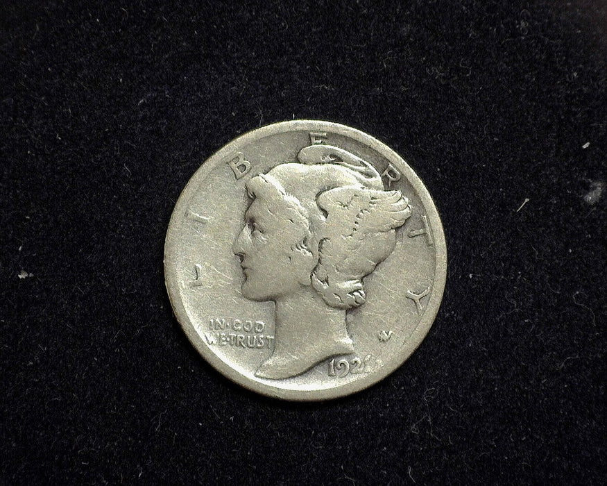 1921 D Mercury Dime G+ - US Coin